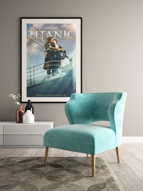 Titanic Metal Framed Poster