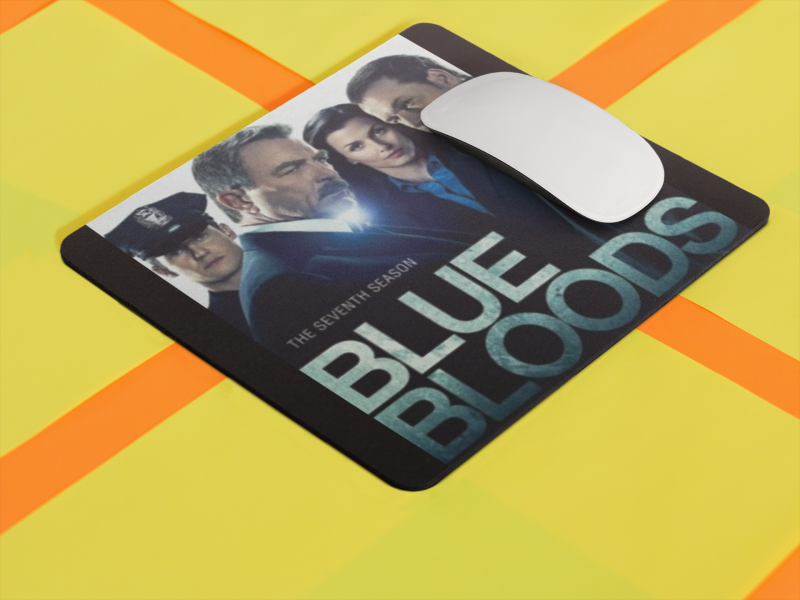 Blue Bloods Mouse Pad