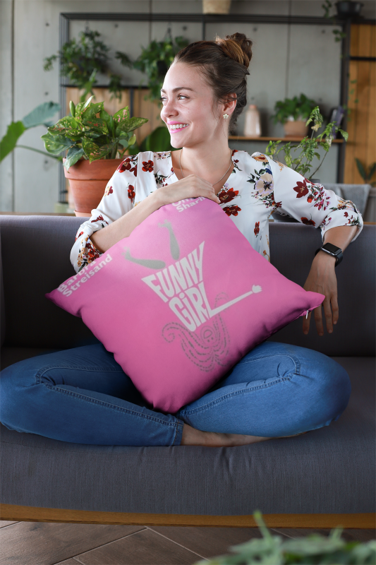 Funny Girl Pillow