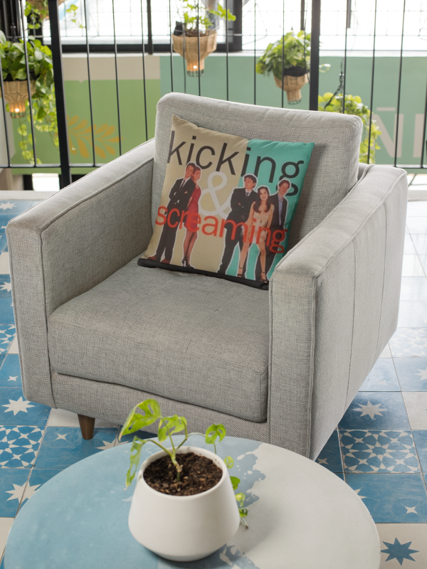 Kicking and Screaming Pillow