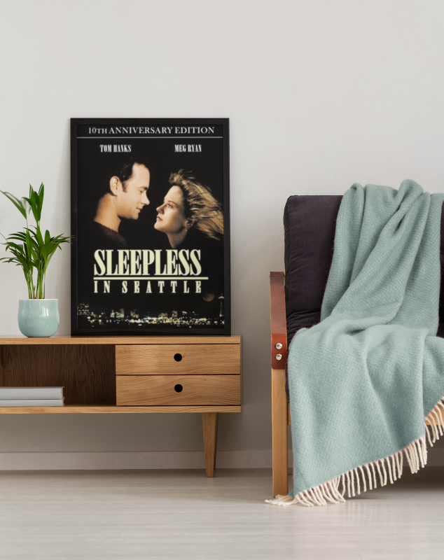 Sleepless In Seattle Metal Framed Poster