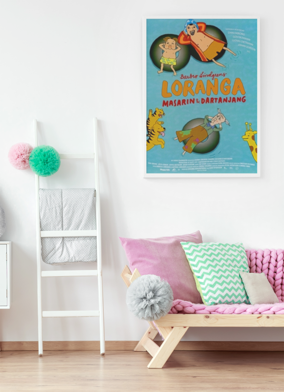 Loranga, Masarin &amp; Dartanjang  Wooden Framed Poster