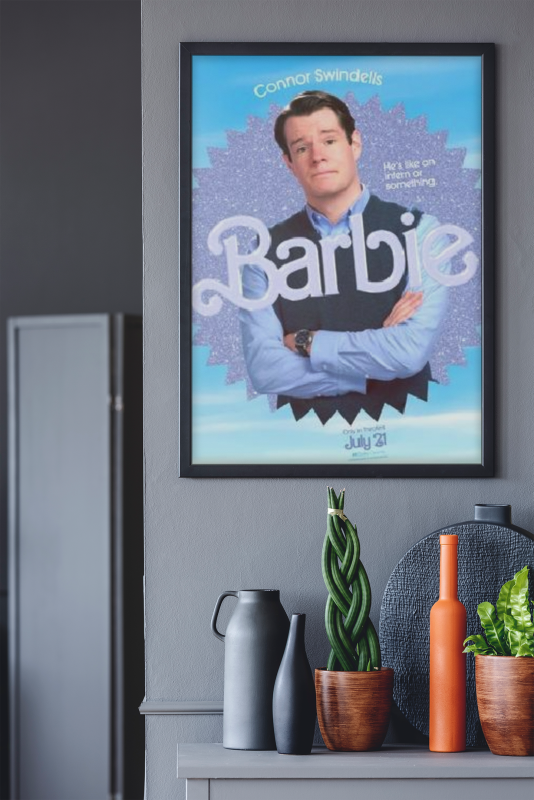 Barbie Metal Framed Poster