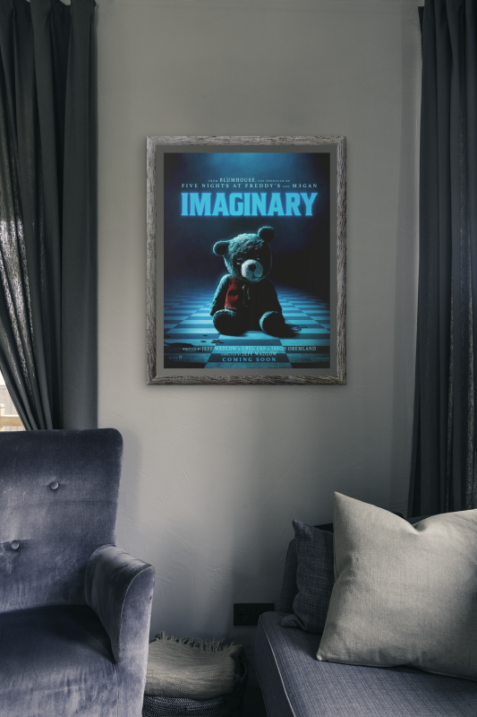 Imaginary Wooden Framed Poster
