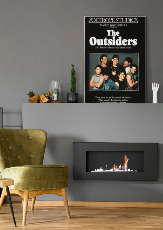 The Outsiders Metal Framed Poster