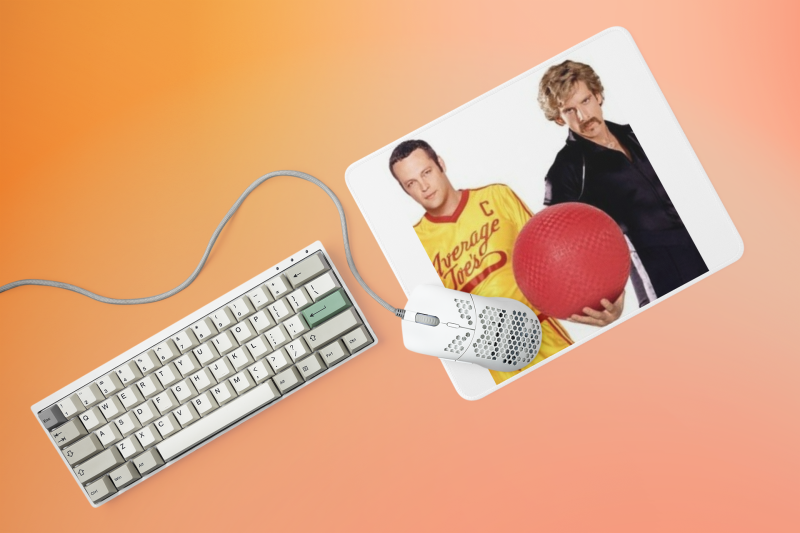 Dodgeball: A True Underdog Story Mouse Pad
