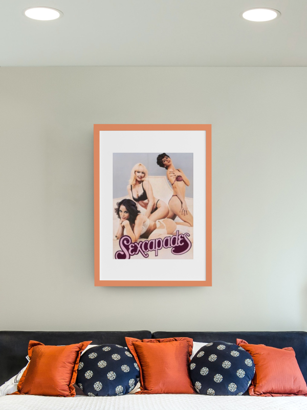 Sexcapades Wooden Framed Poster