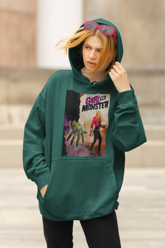 Girl Vs. Monster Hoodie
